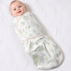 Swaddleme babysvøb svøb til nemt bleskife